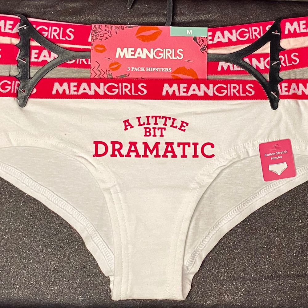 Mean Girls 3 pack new with tags cotton hipster panties